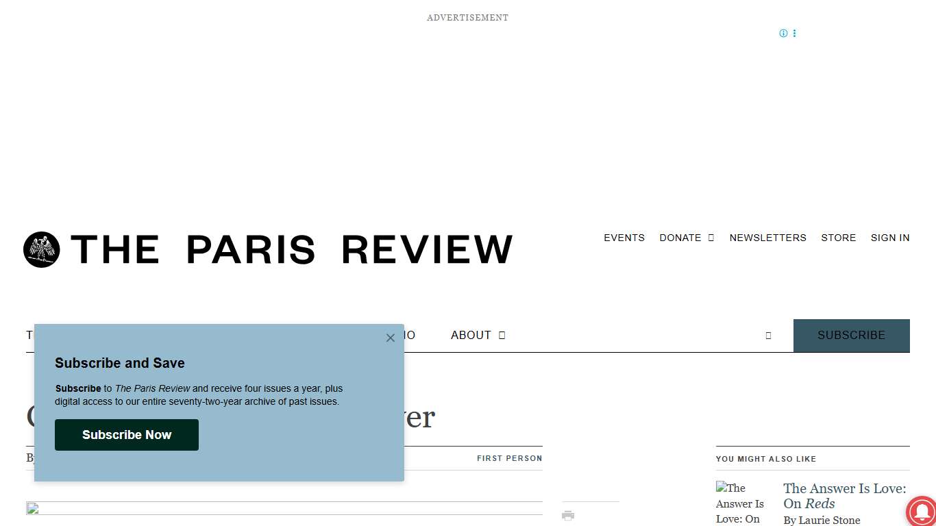 Cheating with John Cheever by Jessica Laser