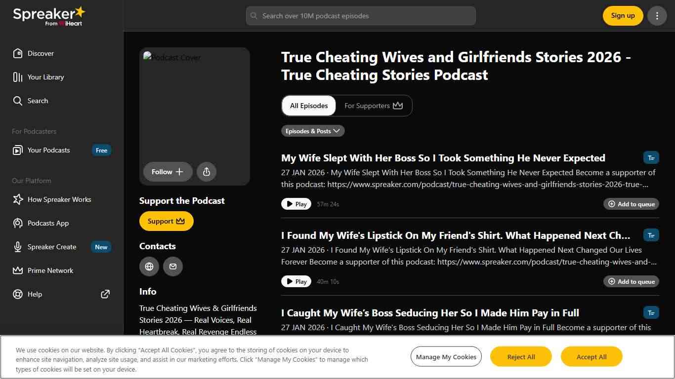 True Cheating Wives and Girlfriends Stories 2026 - True Cheating Stories Podcast