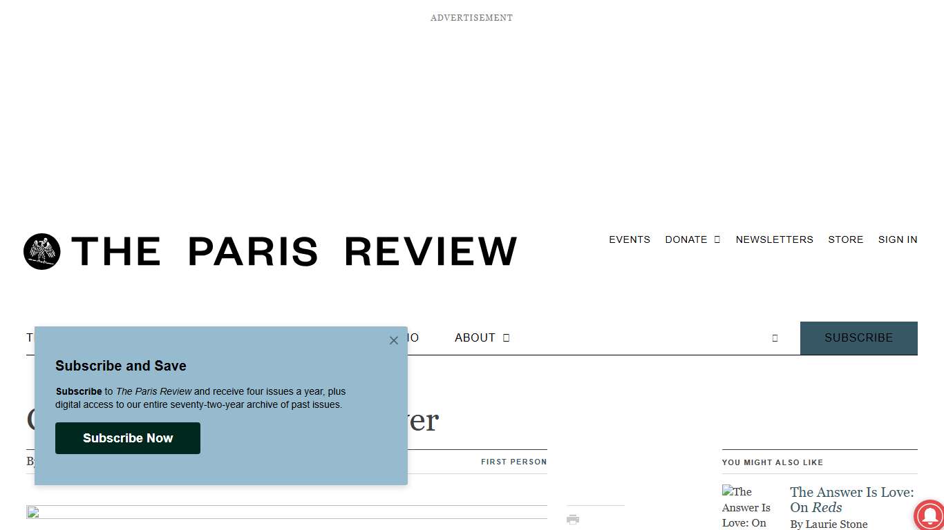 Cheating with John Cheever by Jessica Laser